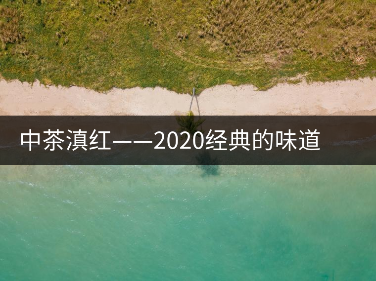 中茶滇紅——2020經(jīng)典的味道，滋味濃烈、香氣馥郁