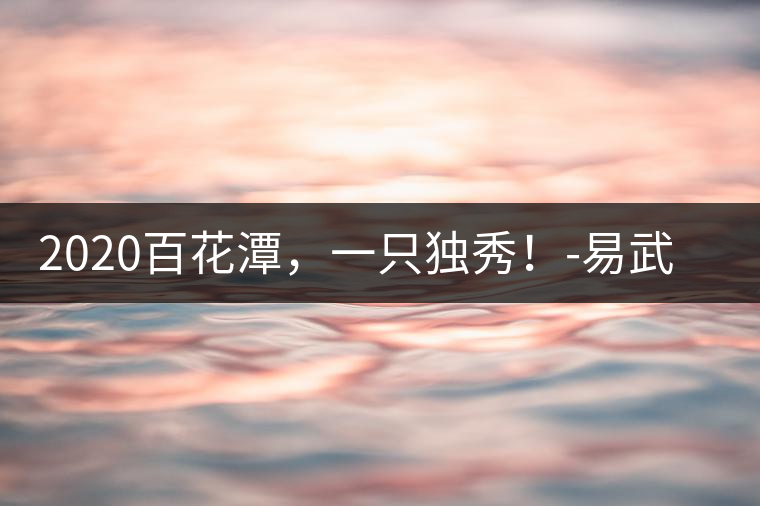 2020百花潭，一只獨(dú)秀！-易武中聘號(hào)