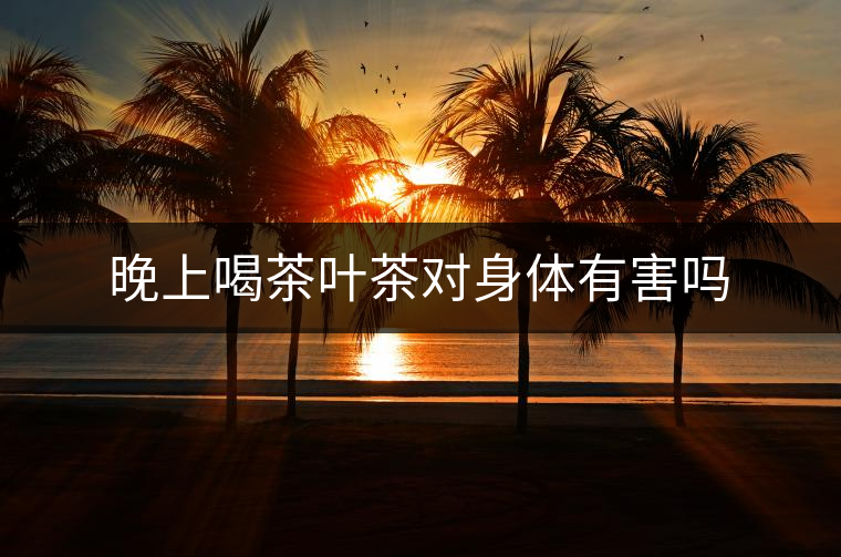 晚上喝茶葉茶對身體有害嗎 晚上喝茶葉茶對身體有害嗎