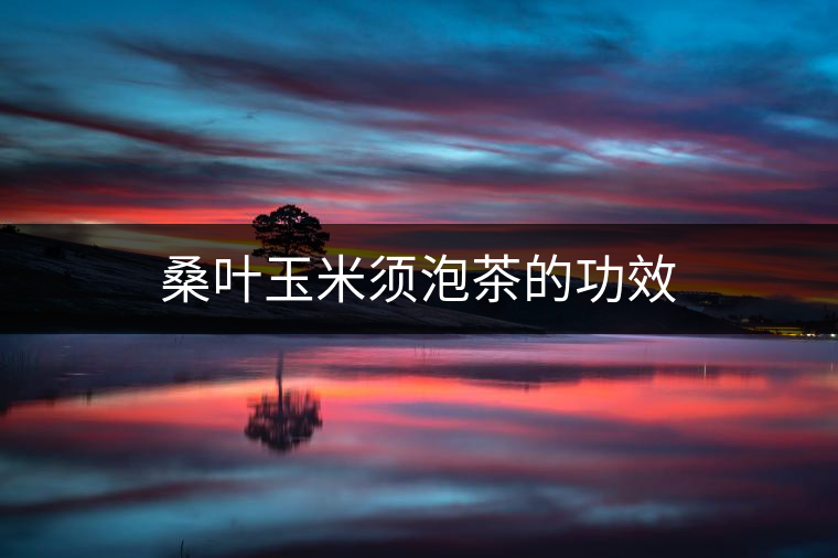 桑葉玉米須泡茶的功效