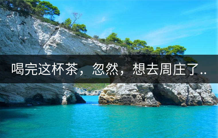 喝完這杯茶，忽然，想去周莊了...