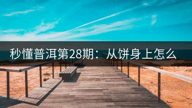 秒懂普洱第28期：從餅身上怎么辨識(shí)干倉(cāng)與濕倉(cāng) 普洱茶？