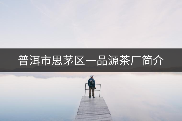 普洱市思茅區(qū)一品源茶廠簡介