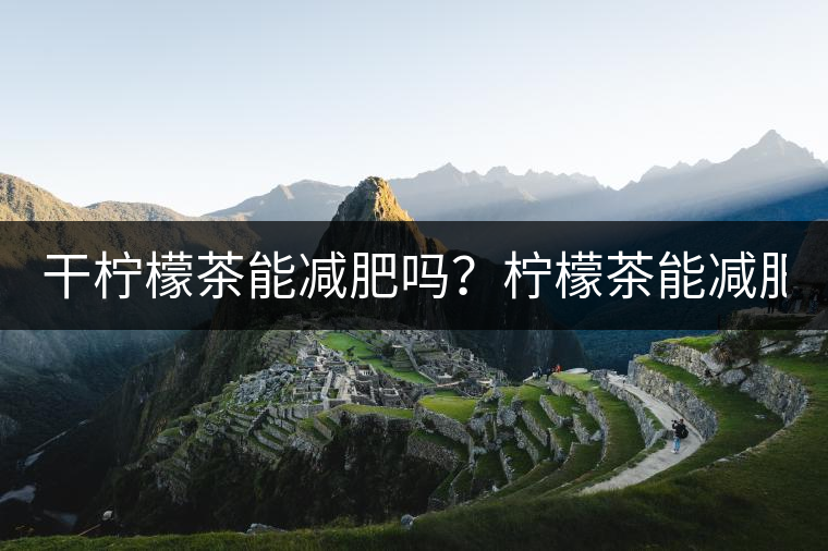 干檸檬茶能減肥嗎？檸檬茶能減肥！
