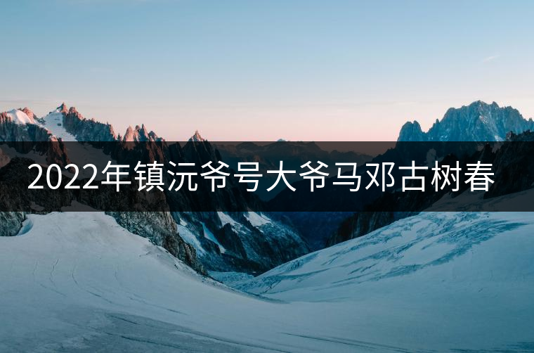 2022年鎮(zhèn)沅爺號大爺馬鄧古樹春茶特點？