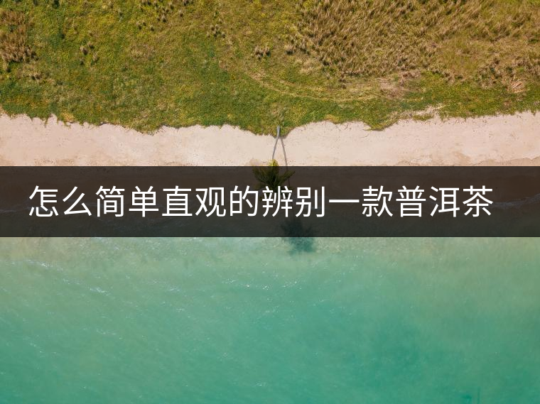 怎么簡單直觀的辨別一款普洱茶的優(yōu)劣？