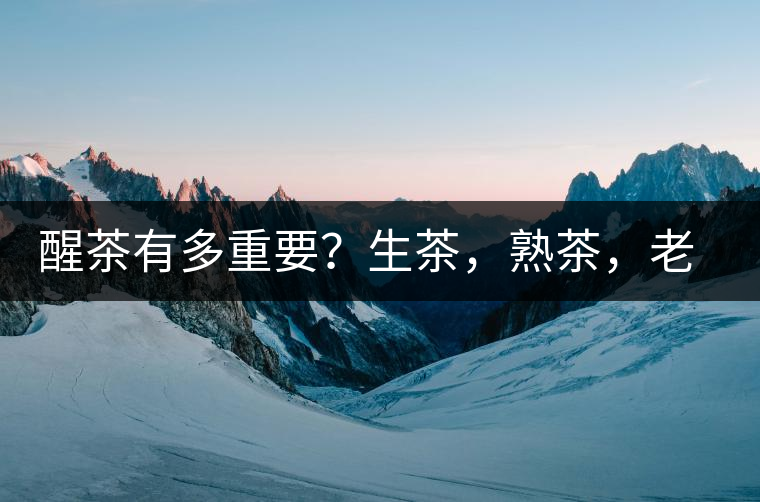 醒茶有多重要？生茶，熟茶，老茶，不同年份的普洱茶怎么醒茶？