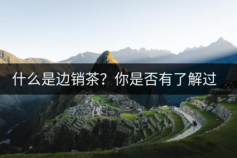 什么是邊銷茶？你是否有了解過(guò)邊銷茶呢？