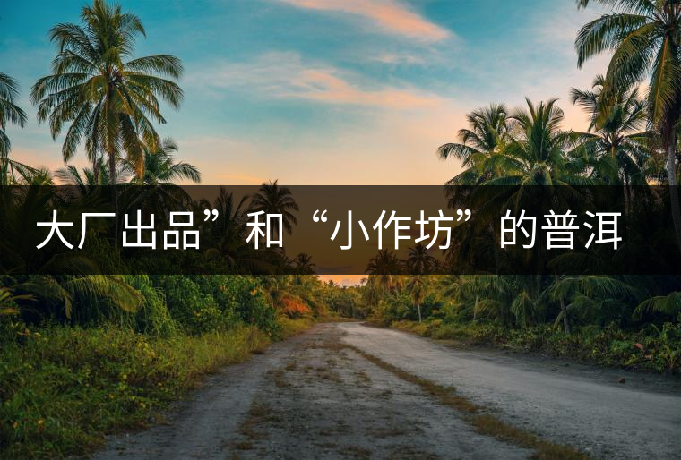 大廠出品”和“小作坊”的普洱茶，哪個(gè)更值得購(gòu)買(mǎi)？