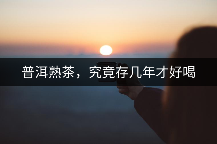 普洱熟茶，究竟存幾年才好喝