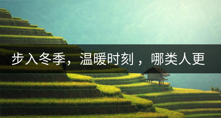 步入冬季，溫暖時(shí)刻 ，哪類人更適合 喝普洱熟茶