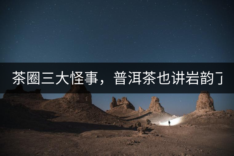 茶圈三大怪事，普洱茶也講巖韻了？