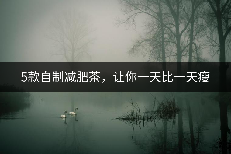 5款自制減肥茶，讓你一天比一天瘦