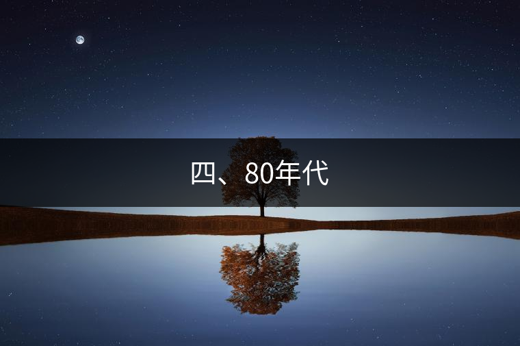 四、80年代