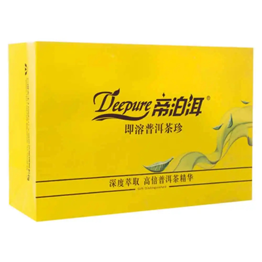 帝泊洱即溶普洱茶珍長期飲用可降三高，別說我沒有告訴你~