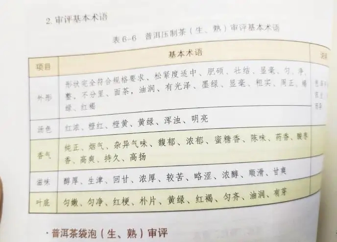 活學(xué)活用 ，一學(xué)就會的普洱茶口感術(shù)語